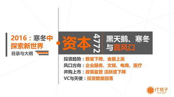 一文讀懂2016年中國(guó)互聯(lián)網(wǎng)創(chuàng)業(yè)與投資 風(fēng)口、資本與拐點(diǎn)